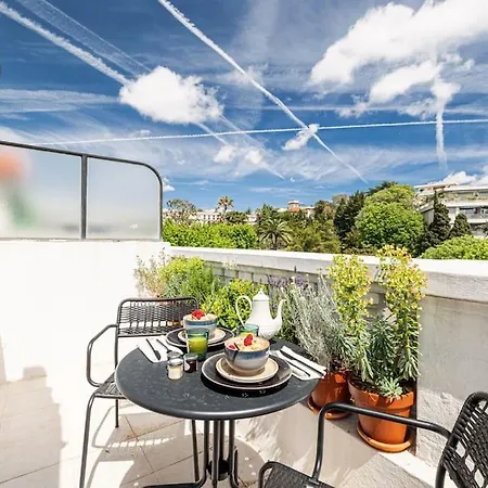 My Casa - Cimiez 39 - Superb Terrace With Ac Apartman *